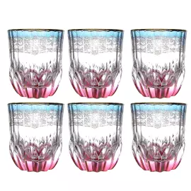 Набор хрустальных стаканов для виски TIMON, на 6 персон